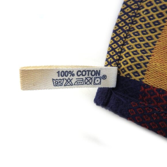 Vintage Vanderbilt Kitchen Towel France Cotton Red Yellow Vegetables - Picture 9 of 11